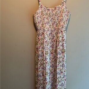 Old Navy Floral Midi Dress - Multicolor